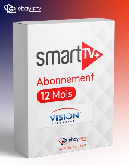 Abonnement IPTV Smart+ Vision clever 12 mois