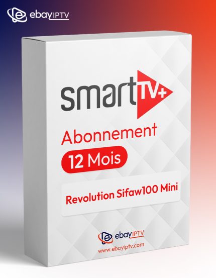 Abonnement Smart+ IPTV Revolution Sifaw100 Mini 12 Mois
